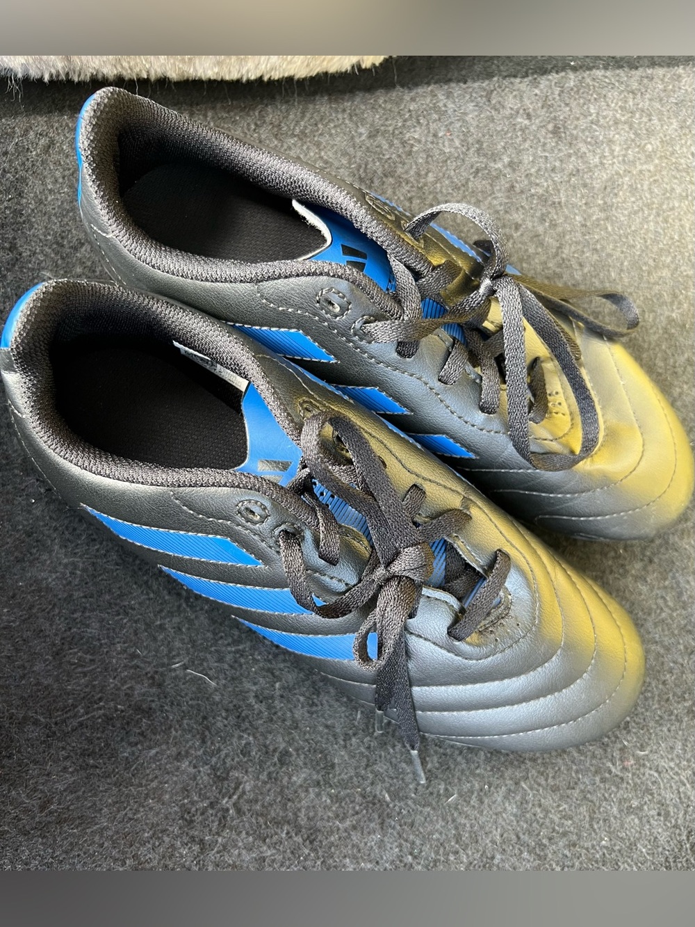 Adidas GOLETTO IX FIRM/MULTI-GROUND CLEATS KIDS Sz 6